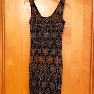 Casual tank neck dress